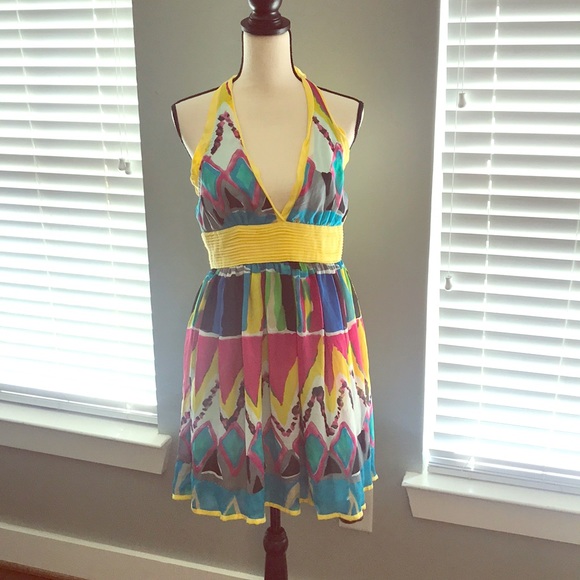multi color sundress